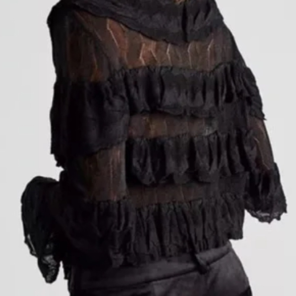 NWT Ruffle Cardi by Free People - Picture 11 of 12